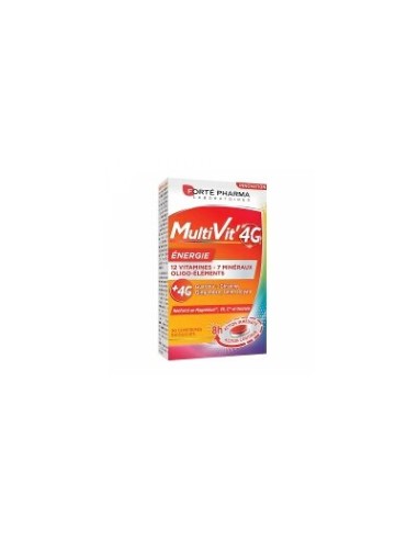 MULTIVIT 4G ENERGY 30 COMPRIMIDOS BICAPA
