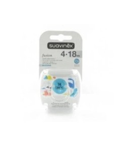 CHUPETE SUAVINEX FUS FISI SILICONA 6-18M