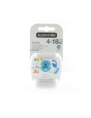 CHUPETE SUAVINEX FUS FISI SILICONA 6-18M