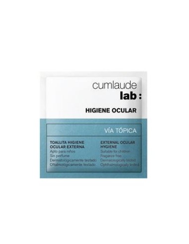 CUMLAUDE HIGIENE OCULAR TOALLITAS 16 UD