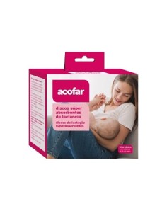 ACOFAR DISCOS SUPER ABSORB LACTANCIA 36U