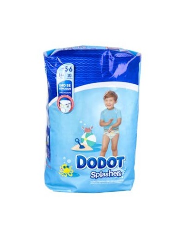 DODOT SPLASHERS TALLA 5 12-15 KG 10 UDS