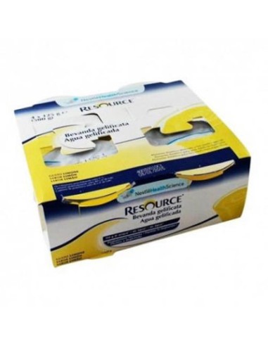 RESOURCE AGUA GELIFICADA LIMON 4X125GR.