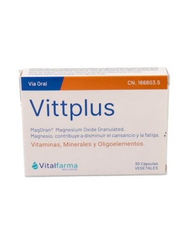 VITTPLUS 30 CAPSULAS VITALFARMA