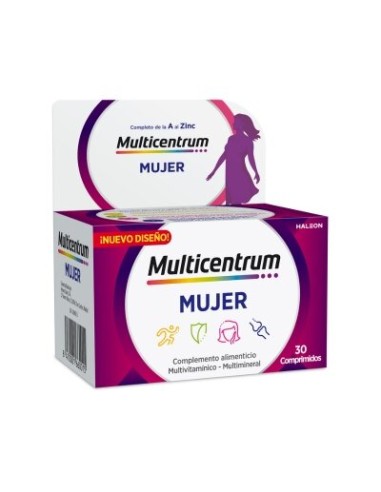 MULTICENTRUM MUJER 30 COMPRIMIDOS