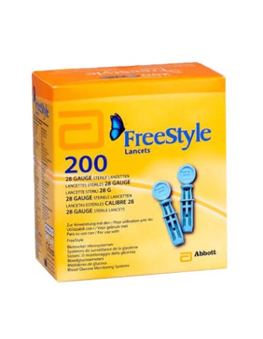 LANCETAS FREESTYLE 200 UDS