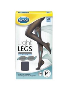 SCHOLL MEDIAS LIGERA 20DEN NEGRO T.M