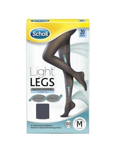 SCHOLL MEDIAS LIGERA 20DEN NEGRO T.M
