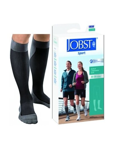 JOBST SPORT CCL2 NEGRO GRIS TL