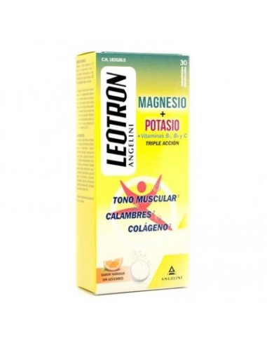 LEOTRON MAGNESIO + POTASIO 36 COMPRIMIDO