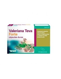 VALERIANA TEVA FORTE 450MG 30CAPS DURAS