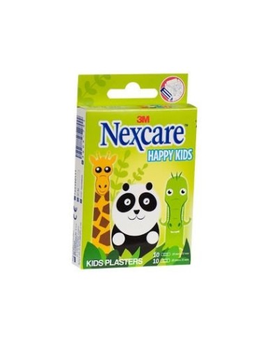 NEXCARE KIDS ANIMALS 20 TIRAS SURTIDAS