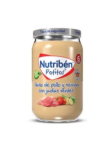 NUTRIBEN POLLO TERNERA JUDIAS VERDES 235