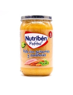 NUTRIBEN VERDURITAS CON POLLO 235 G