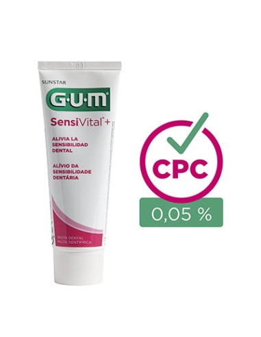 GUM SENSIVITAL + PASTA DENTAL 75 ML