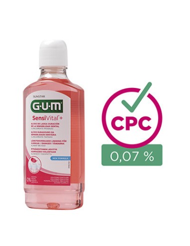 GUM SENSIVITAL + COLUTORIO 500 ML