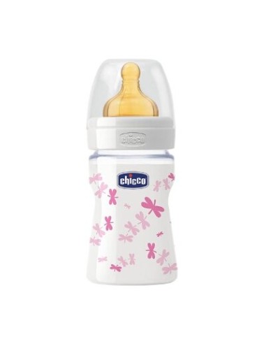 BIBERON CHICCO WB VIDREO ROSA FR 0M 150