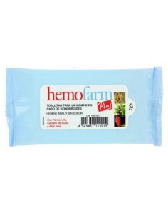 HEMOFARM PLUS TOALLITAS SOBRE 20 UD