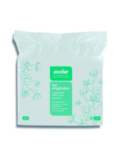 ACOFAR COMPRESAS KARINAS ALGODON 20 UDS