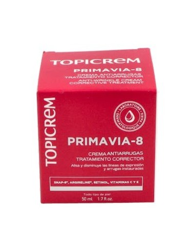 PRIMAVIA 8 CREMA ANTIARRUGAS 50 ML