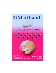 MARTHAND SEPARADEDOS ANATOMICO 2 TAMAÑOS