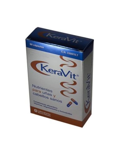 KERAVIT UÑAS Y CABELLOS SANOS 90 CAP