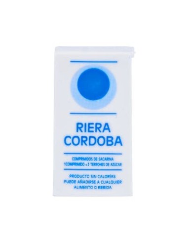 SACARINA RIERA CORDOBA 200 COMP.