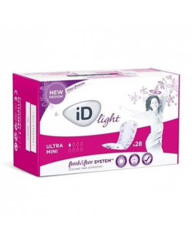 ID DISCREET LIGHT ULTRA MINI COMPRESA 28