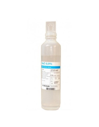 SUERO FISIOLOGICO BRAUN ECOLAV 250 ML.