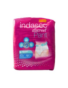 INDASEC PANT PLUS T-GRANDE 12 UNIDADES