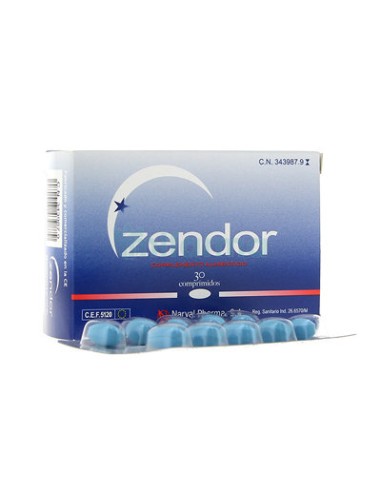 ZENDOR 30 COMPRIMIDOS