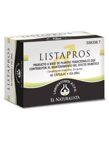 EL NATURALISTA LISTAPROS 60 CAPSULAS