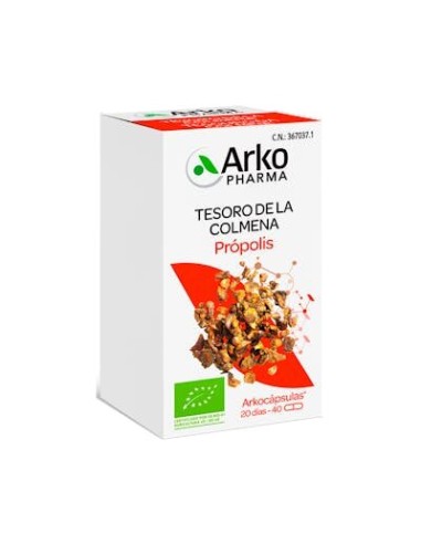 ARKOCAPS PROPOLIS (PROPOLEO) BIO 40CAPS