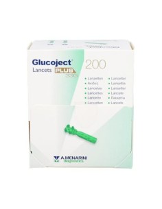 GLUCOJECT LANCETS PLUS 33G 200 LANCETAS