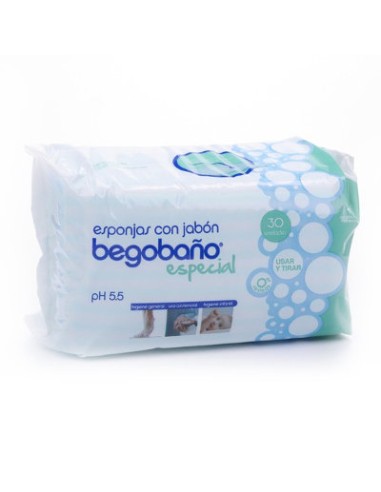 BEGOBAÑO ESPONJA 30 UNIDADES