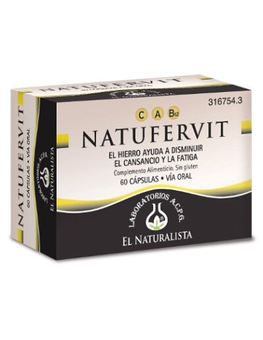 EL NATURALISTA NATUFERVIT 60 CAPSULAS