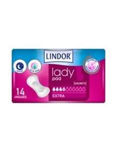 LINDOR LADY PAD EXTRA 4 GOTAS 12 UN