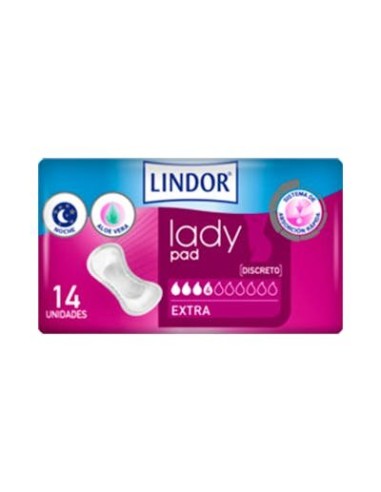 LINDOR LADY PAD EXTRA 4 GOTAS 12 UN
