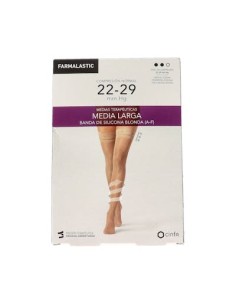 MEDIA LARGA FARMALASTIC NEGRA EXTRA GDE