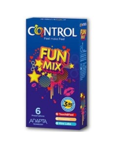 CONTROL FUN PRESERVATIVOS MIX 6 UDS.