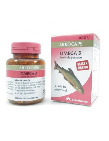 ARKOCAPSULAS OMEGA 3 100 CAPS