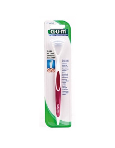GUM 760 LIMPIADOR LINGUAL DOBLE ACCION