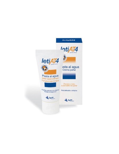 LETI AT 4 PASTA AL AGUA CREMA PAÑAL 75 G