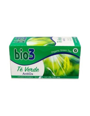 BIE 3 TE VERDE ECOLOGICO 25 FILTROS