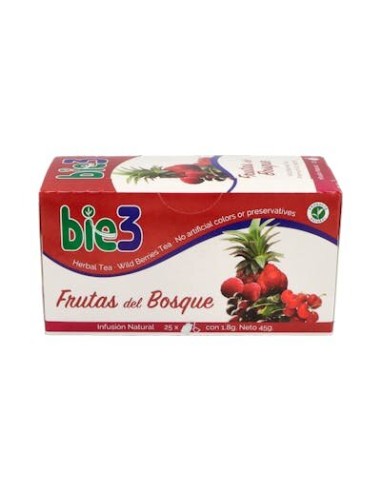 BIE 3 FRUTAS DEL BOSQUE 25 FILTROS