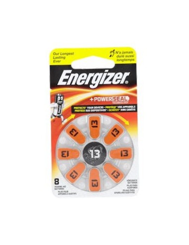 PILAS AUDIFONOS AC13 BLISTER 8 UDS PR48