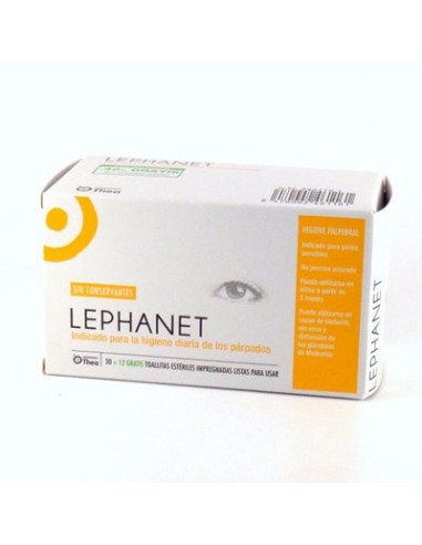 LEPHANET TOALLITAS ESTERILES 30+12 TOALL