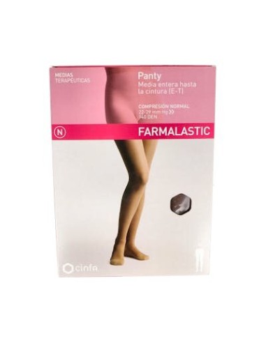 PANTY FARMALASTIC CAPUCHINO REINA PLUS
