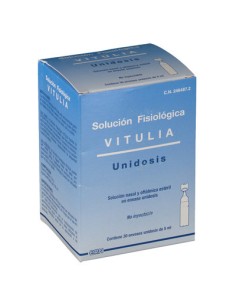 VITULIA SOLUCION FISIOLOGICA 30 UNIDOSIS