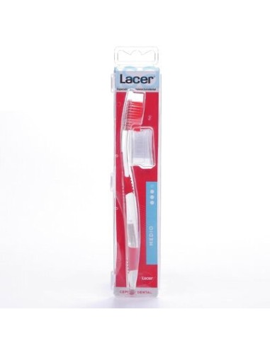 LACER CEPILLO DENTAL ADULTO MEDIO
